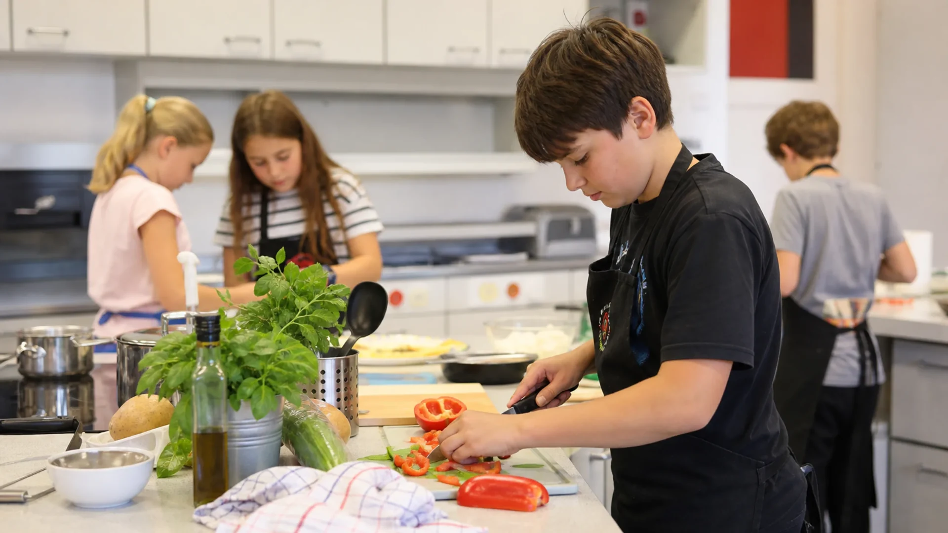 Kochreise um die Welt in der Schillerschule Bretten