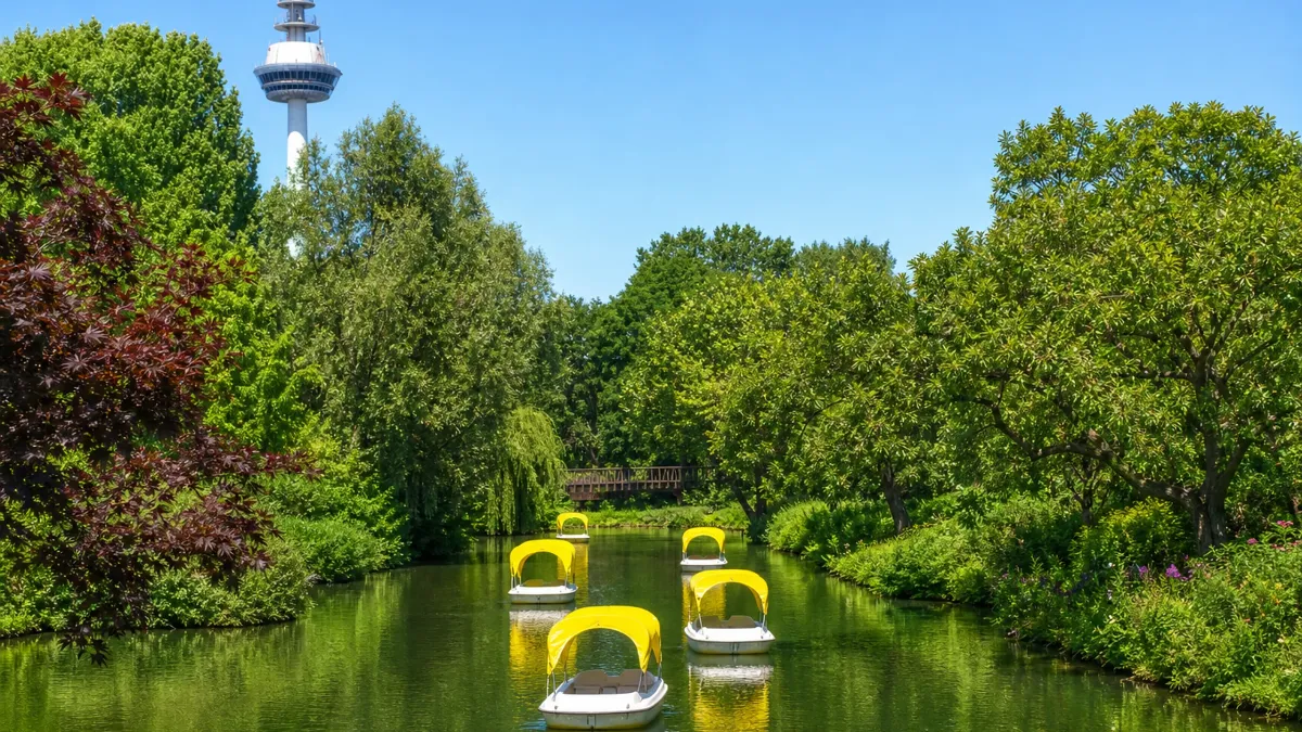 Familienausflug in den Luisenpark Mannheim
