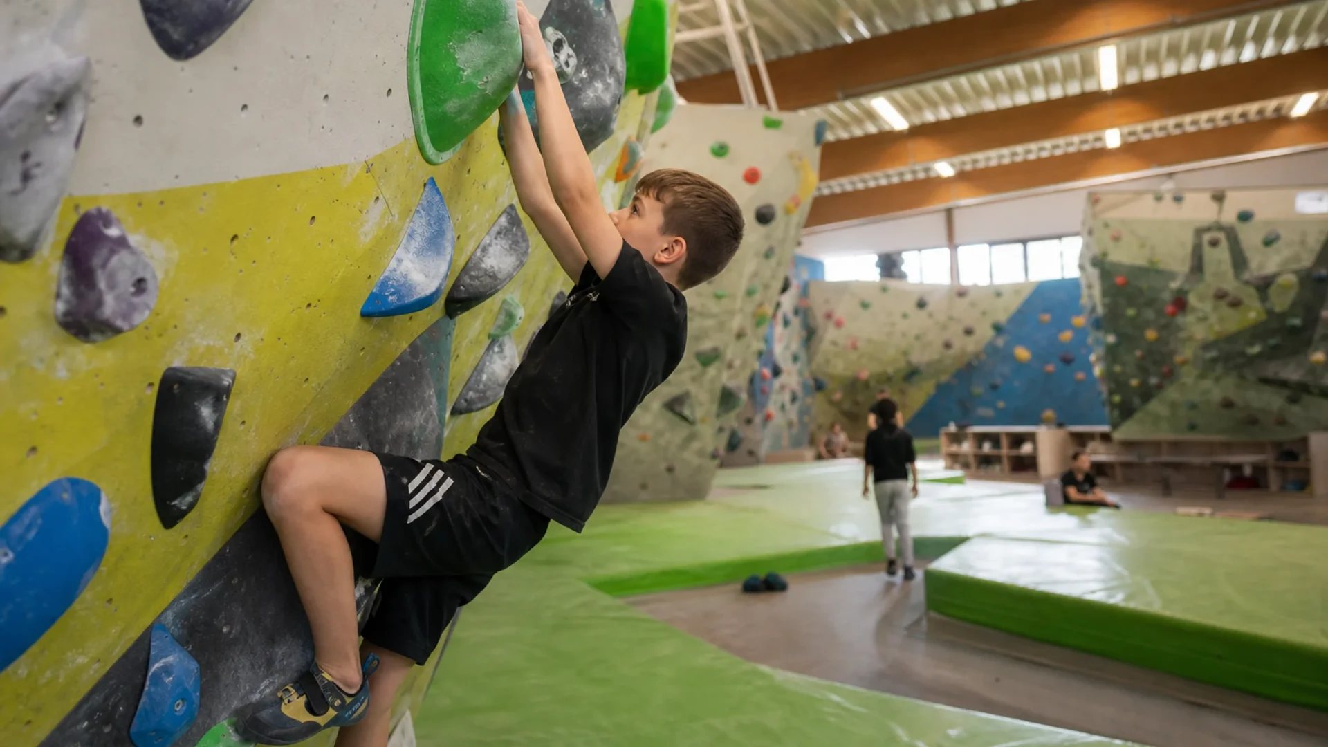 Bouldern und Klettern in Durlach