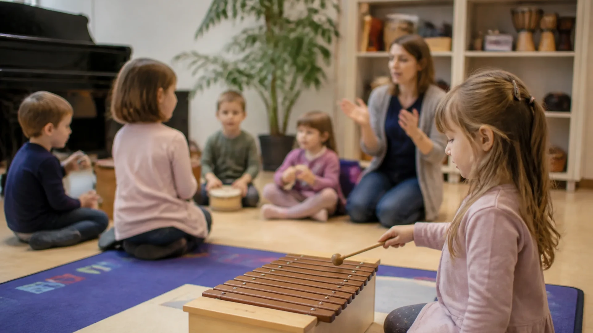 Musikalische Früherziehung in der Musikschule Glasstetter