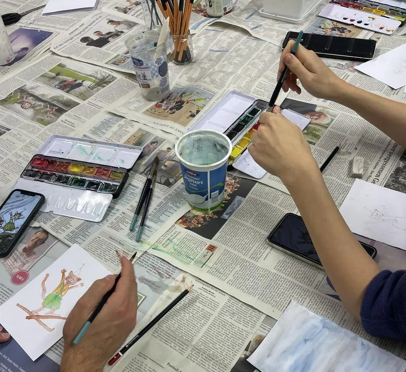 Kreativ-Workshop für Kinder in der Jungen Kunsthalle