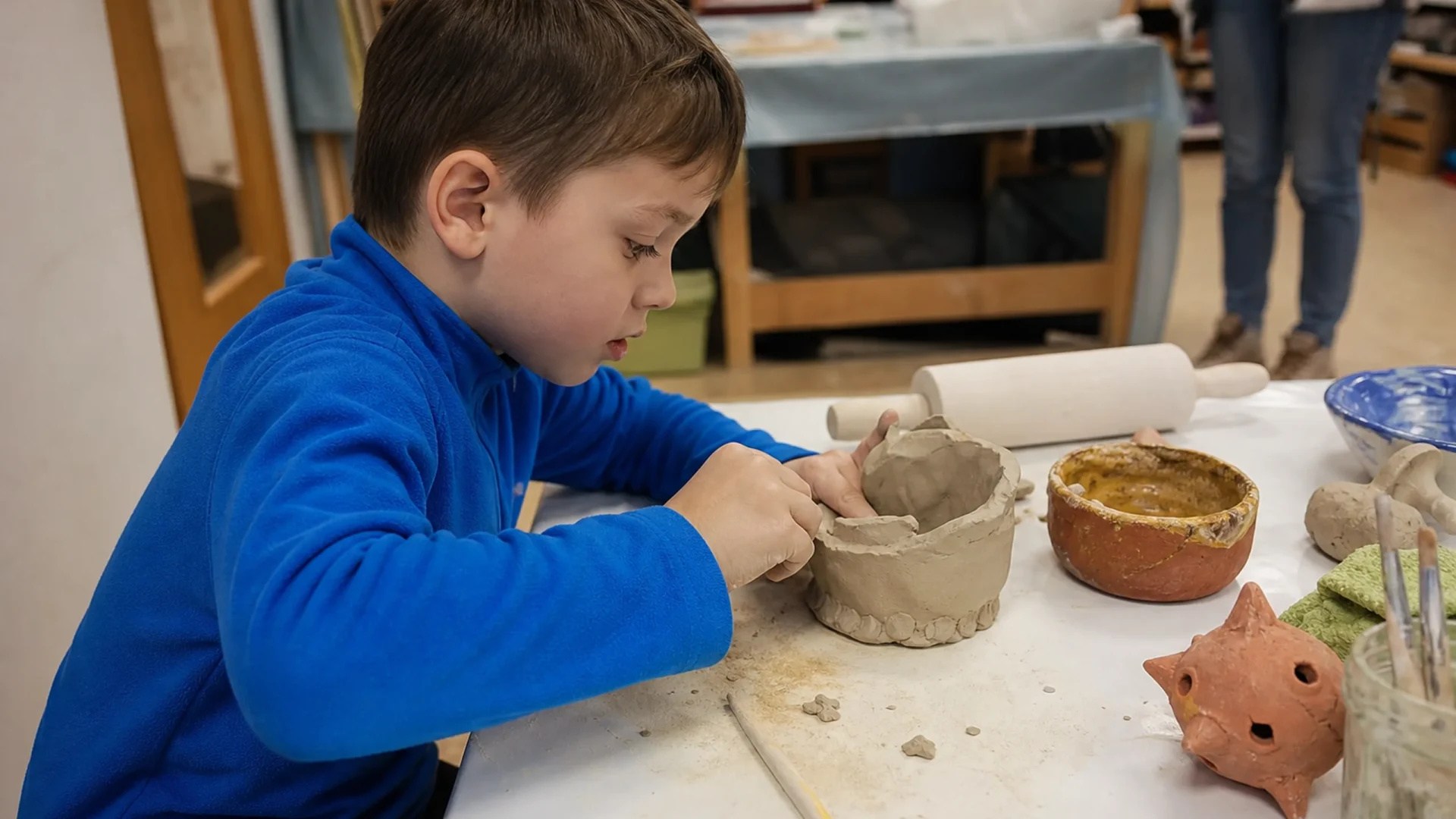 Töpfern für Kinder und Eltern in Grünwettersbach
