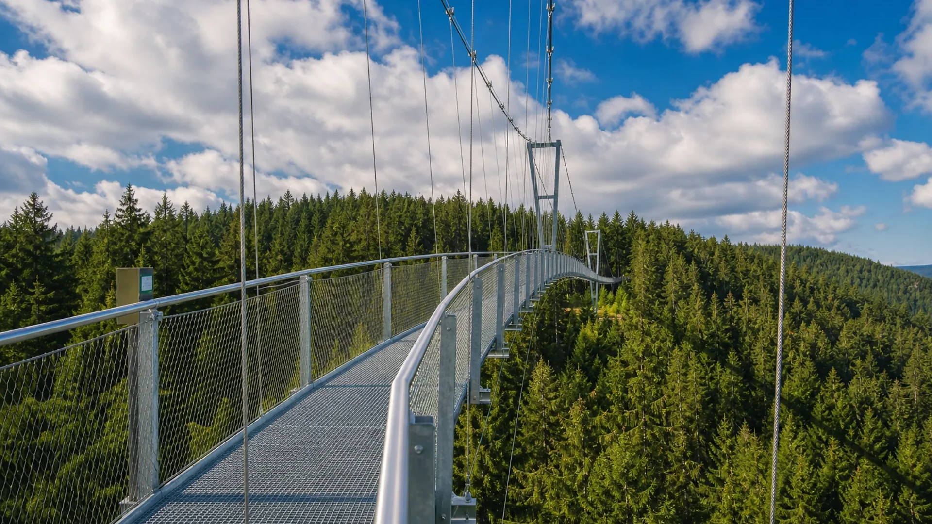 WILDLINE Hängebrücke in Bad Wildbad
