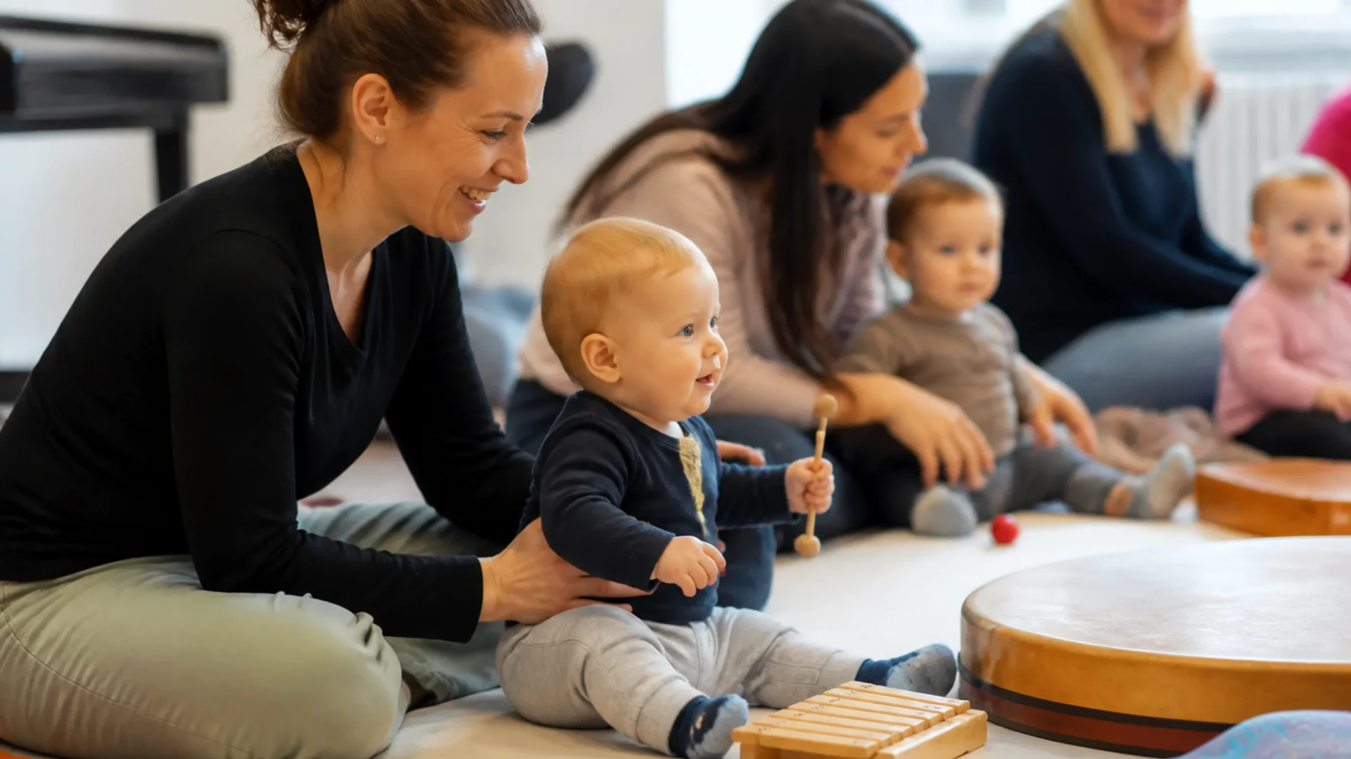 Eltern-Kind-Musik im Badischen KONServatorium