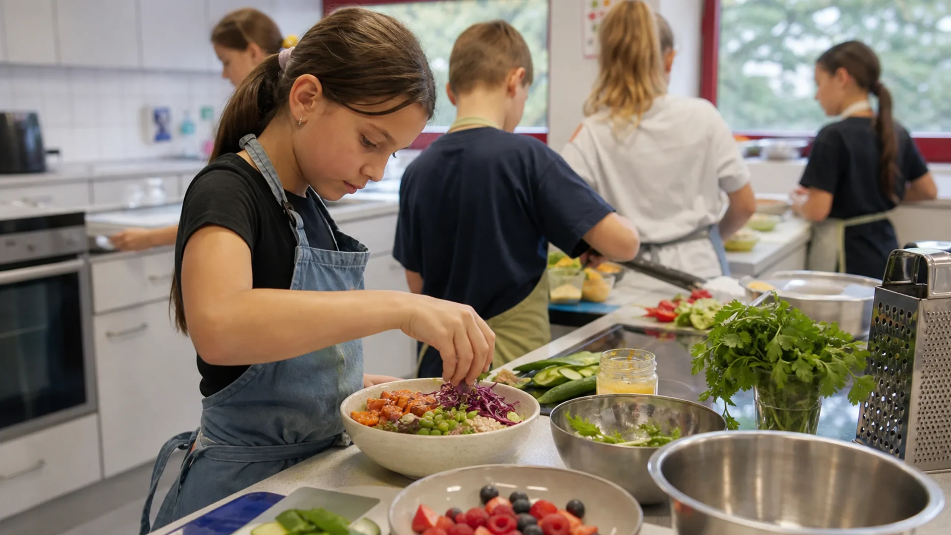 Bunte Bowls herzhaft und süß