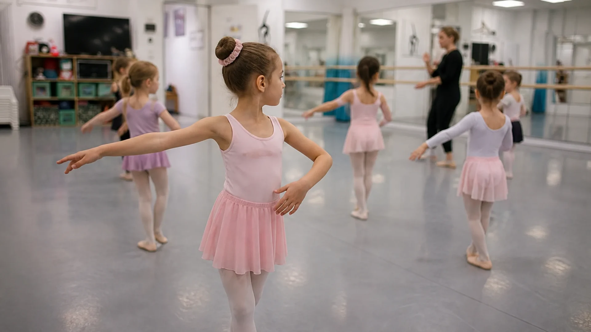 Kinderballett im Ballettverein Pirouette Karlsruhe