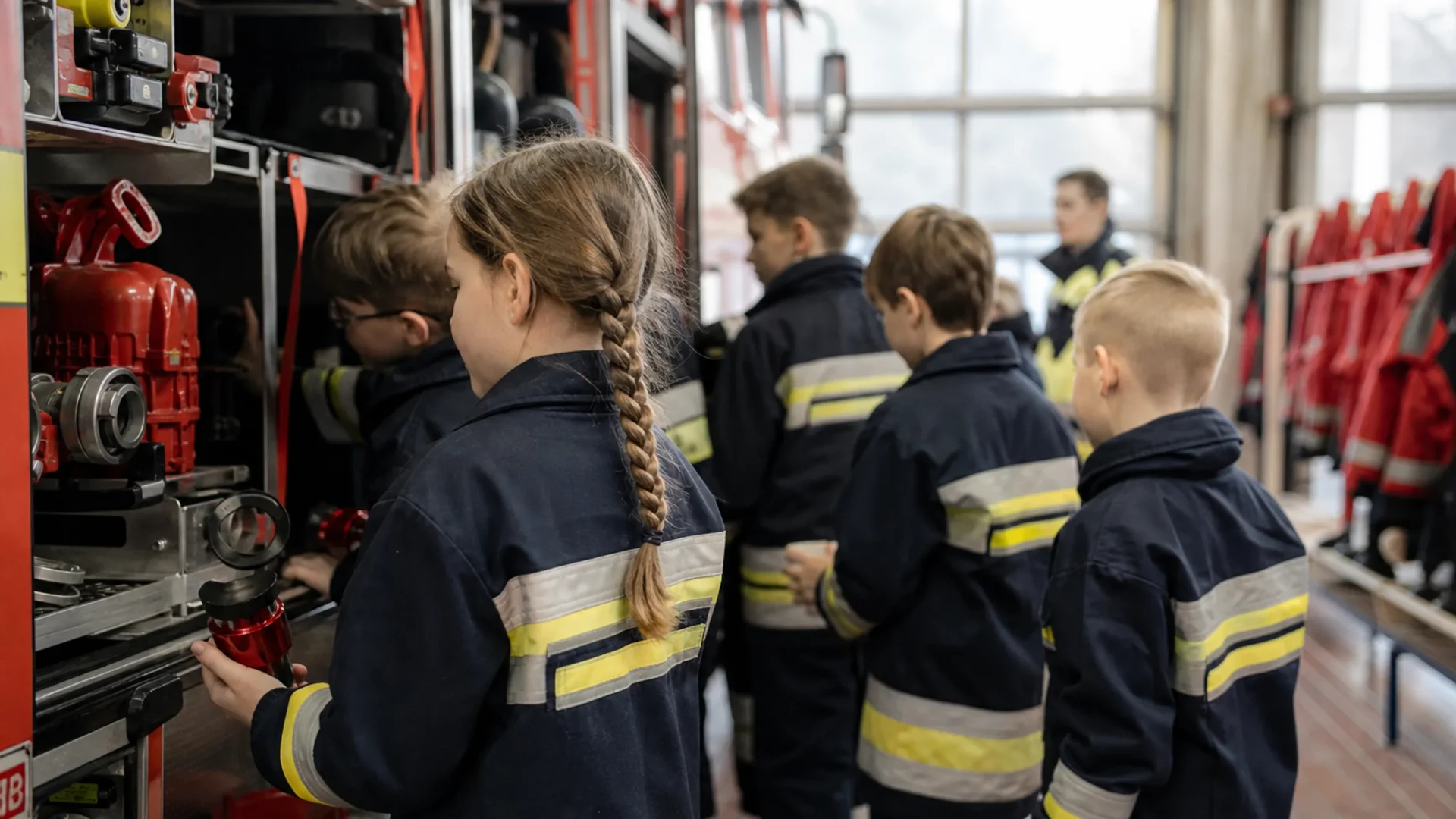 Kinderfeuerwehr Aue, Auemer Löschdrachen spielerisch