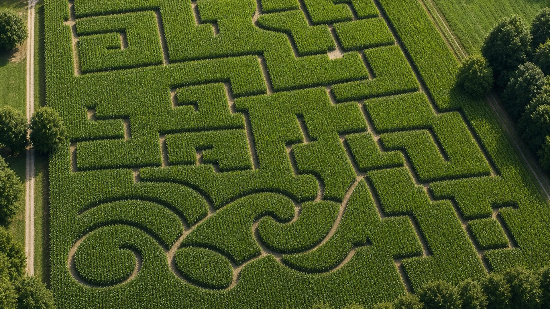 Maislabyrinth in Leimersheim