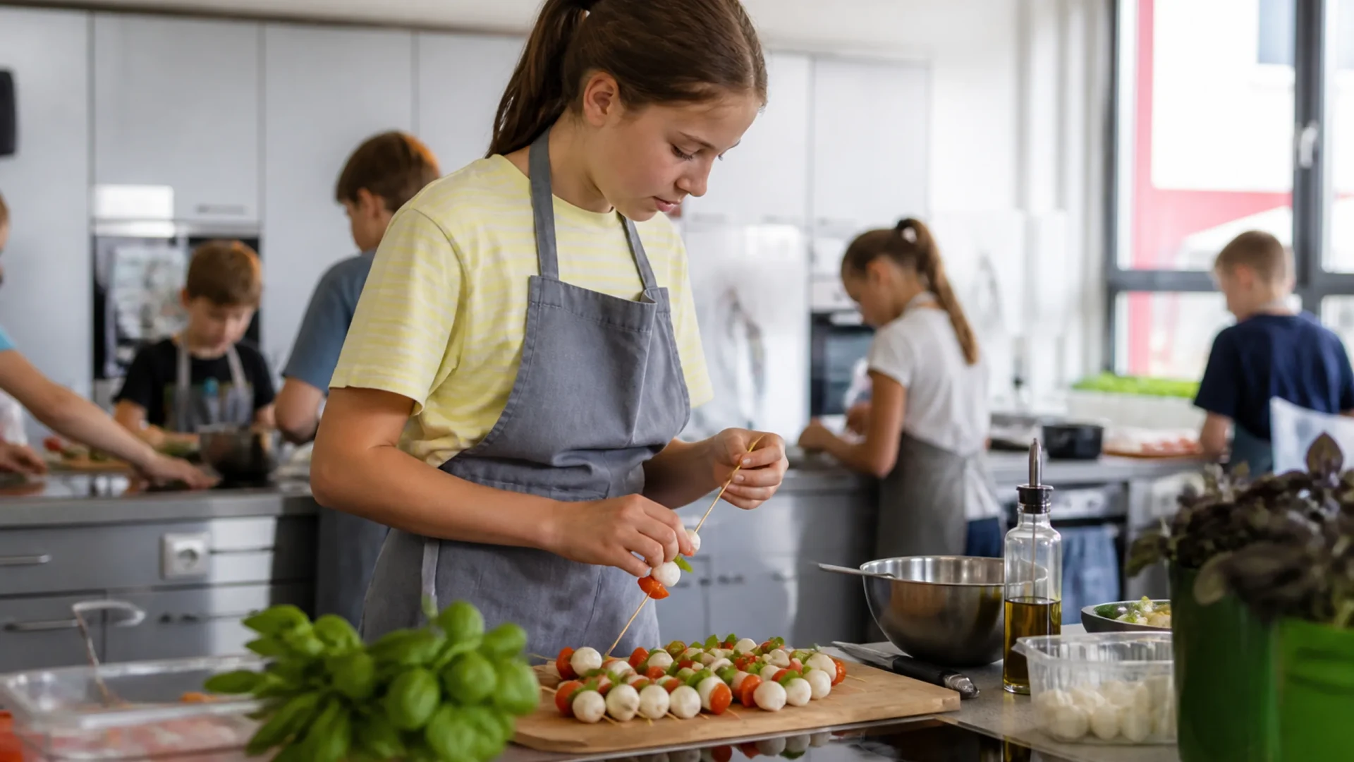 Food, Fun, Friends, Sommerparty-Ideen in der Schillerschule Bretten