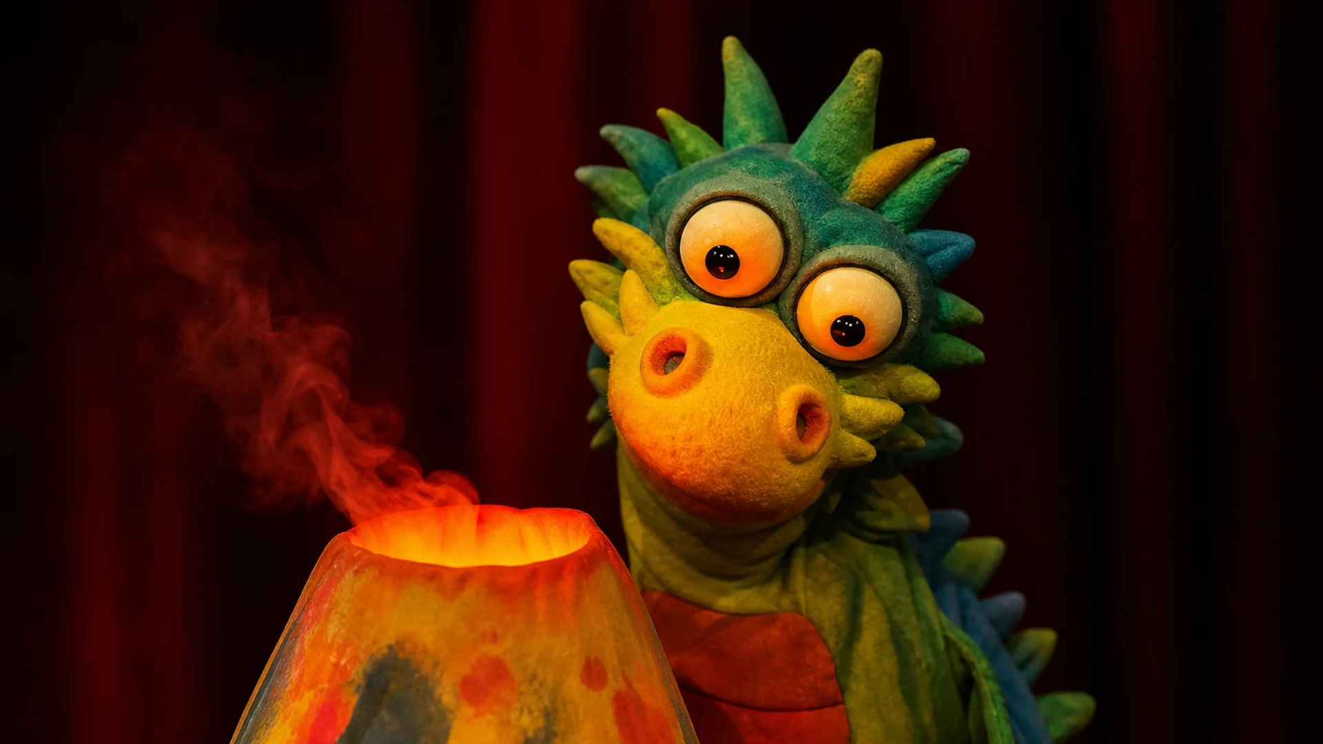 Furzipups, der Knatterdrache erzählt von kleinen Feuerwolken