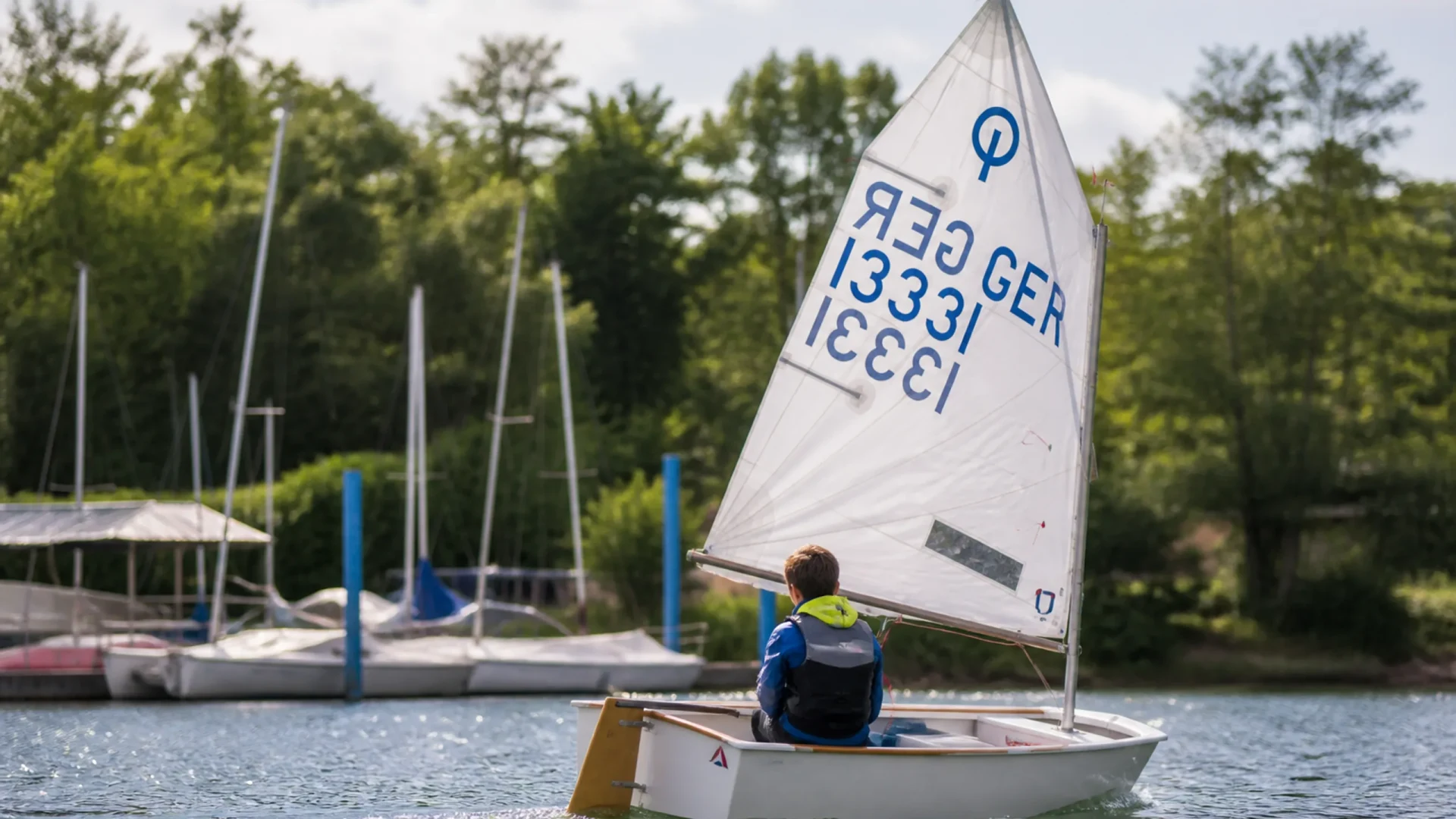Opti-Jugendsegeln beim Ruder-Club Rastatt