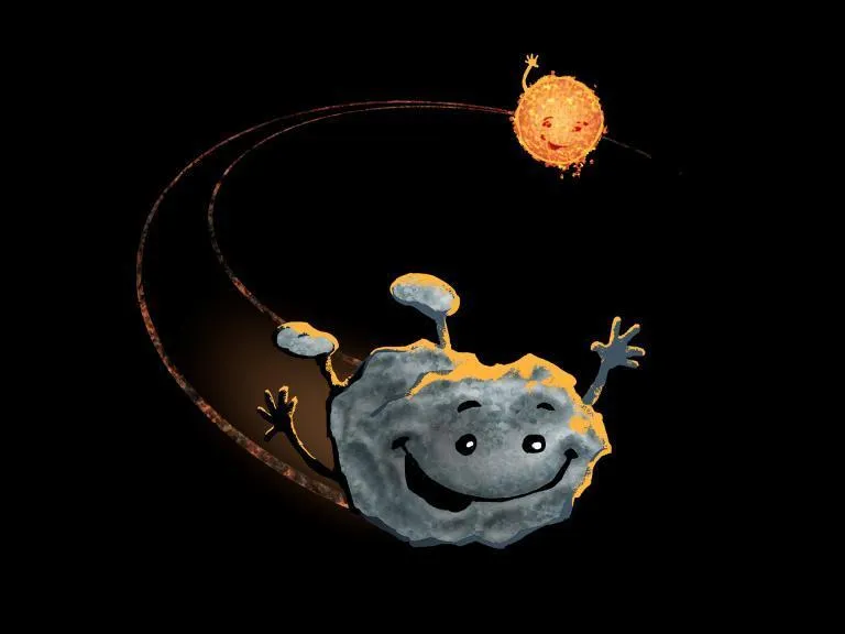 Stups, die kleine Sternschnuppe im Planetarium Karlsruhe