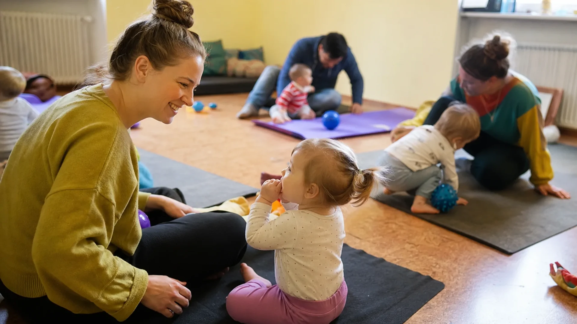 Kleinkind-Yoga MINI & Du in Karlsruhe