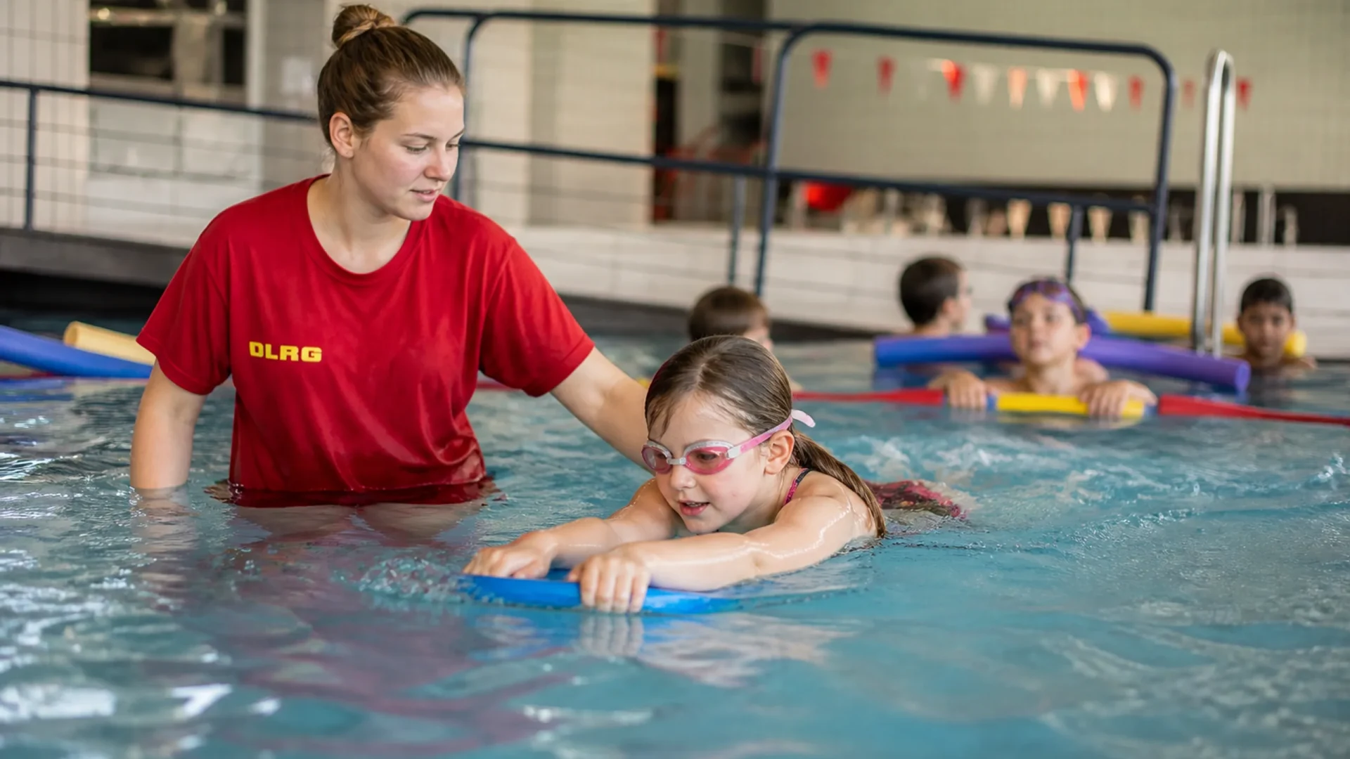 DLRG Ortsgruppe Durlach Kinder-Schwimmausbildung