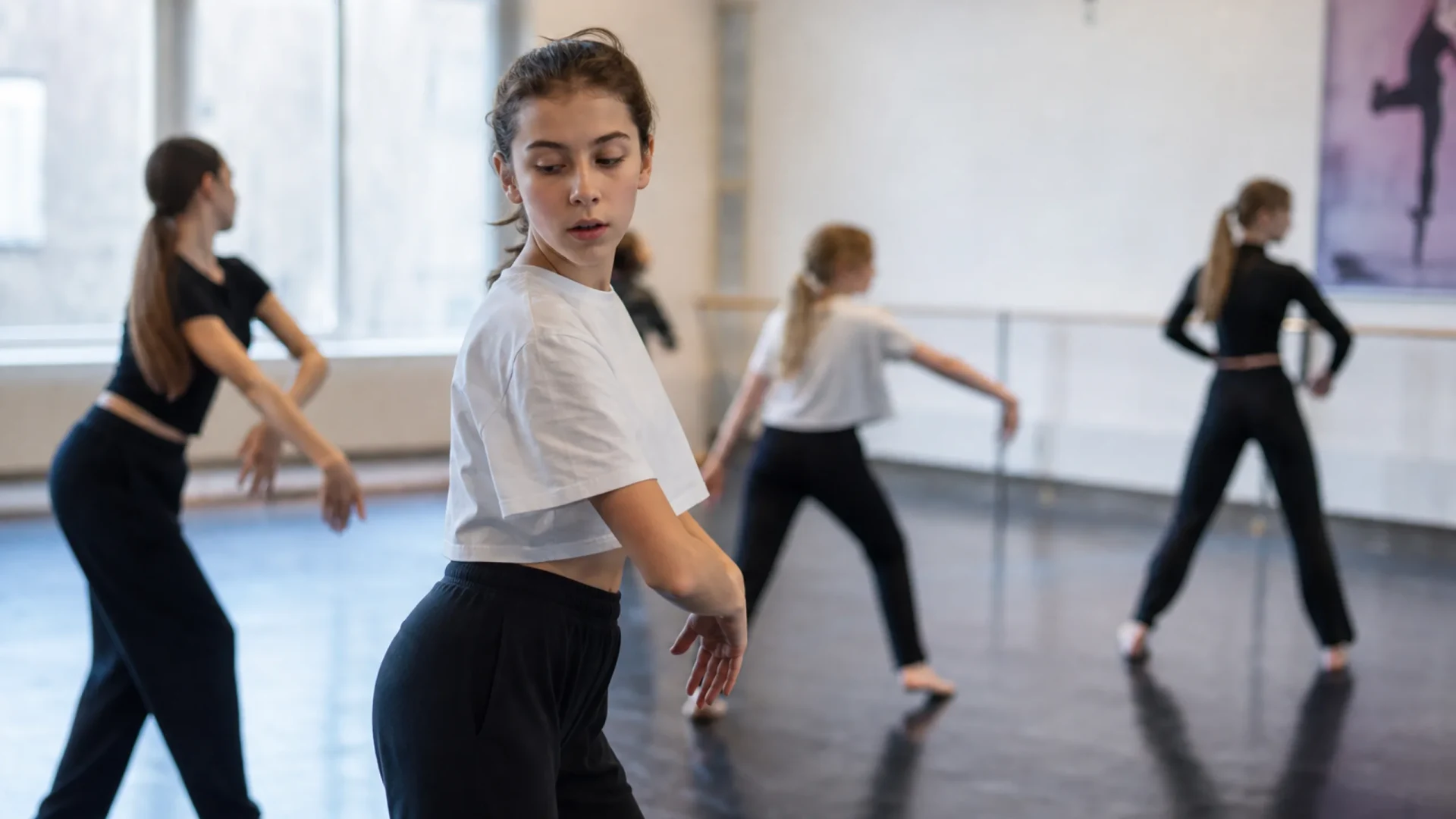 Jazz Dance in der Ballettschule Andrée