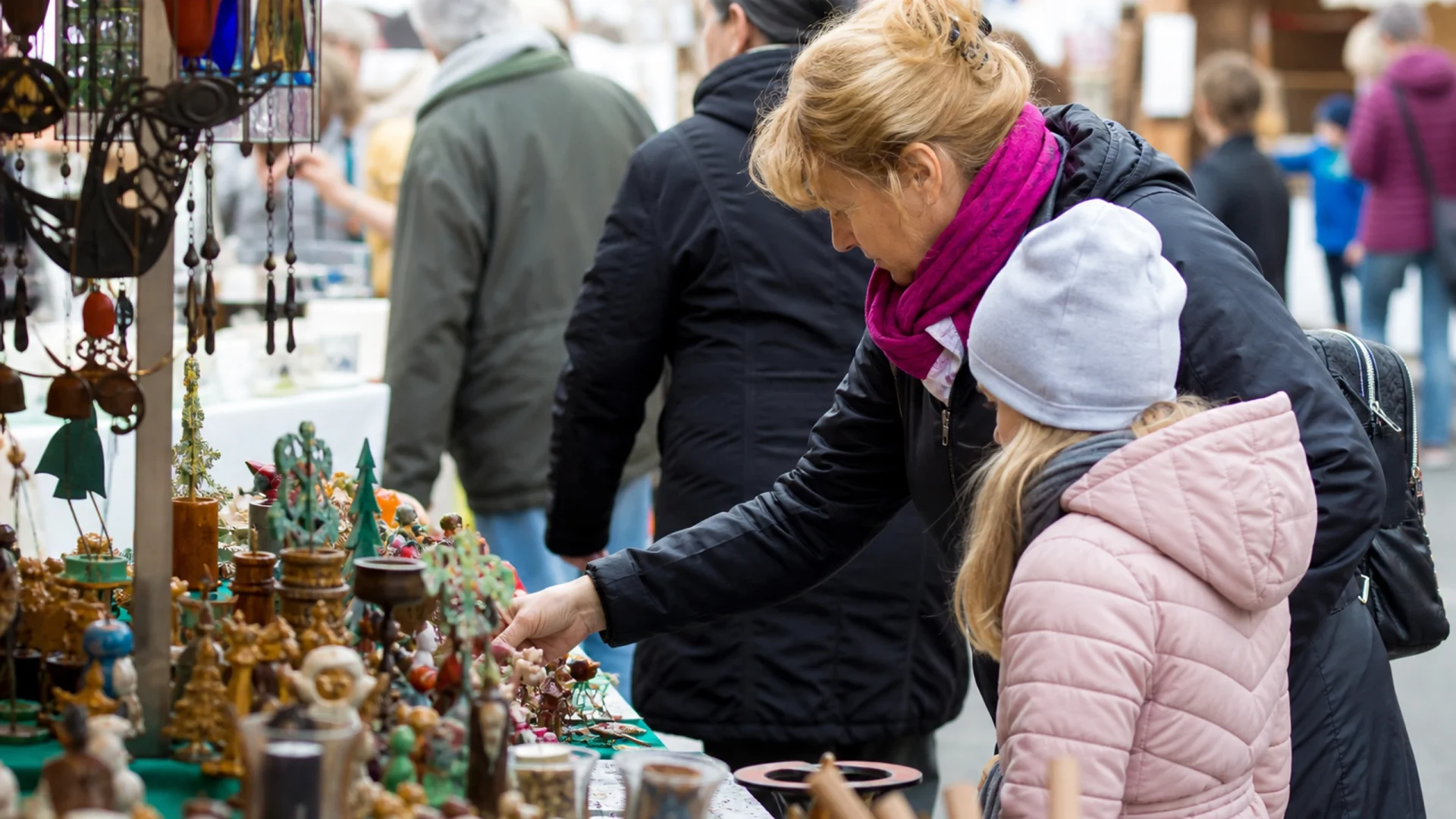 Pyramidenmarkt in Karlsruhe, Ein Markt