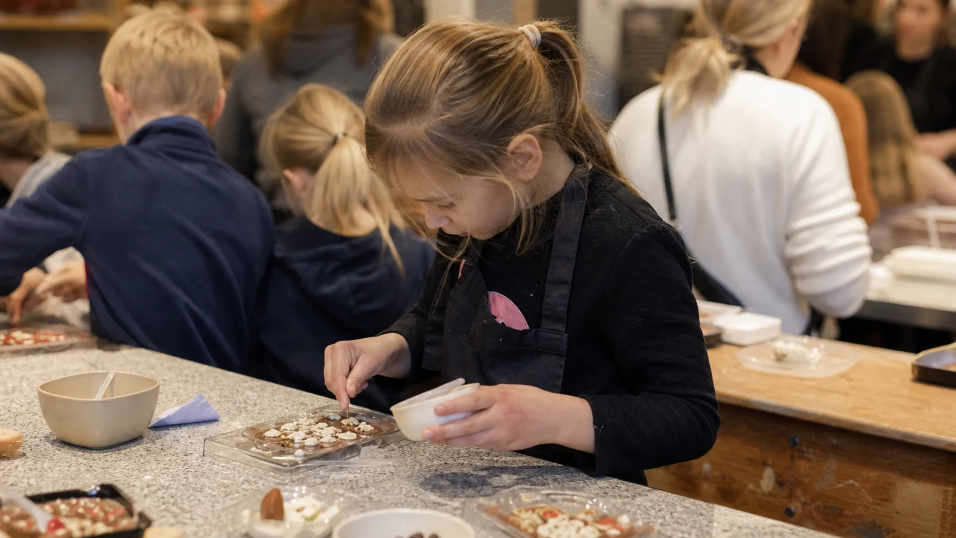Schokoladenwerkstatt für Kinder bei Happy Schoko in Karlsruhe
