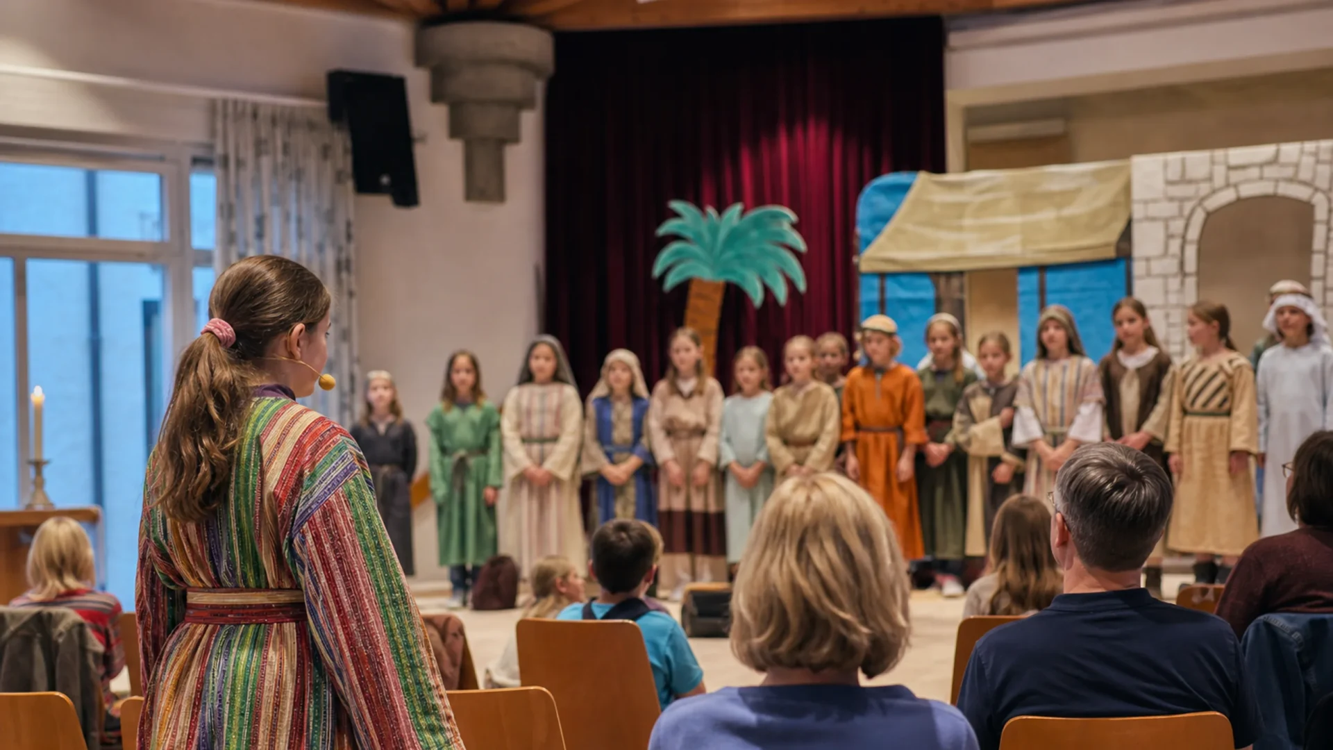 Gottesdienst für Klein und Groß mit Kindermusical Josef Berghausen