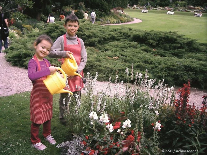 Kleine Hofgärtnerei, Botanischer Garten am Karlsruher Schloss