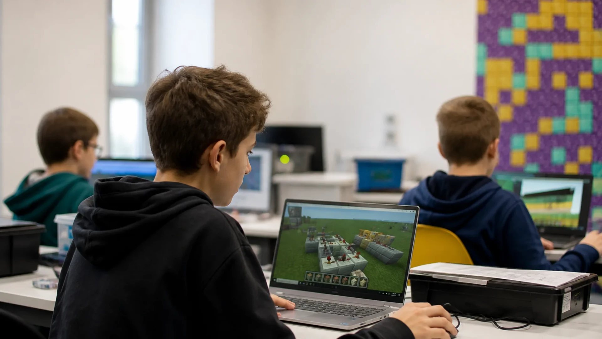 Minecraft Zukunftslabor: Technik-Workshop in Karlsruhe