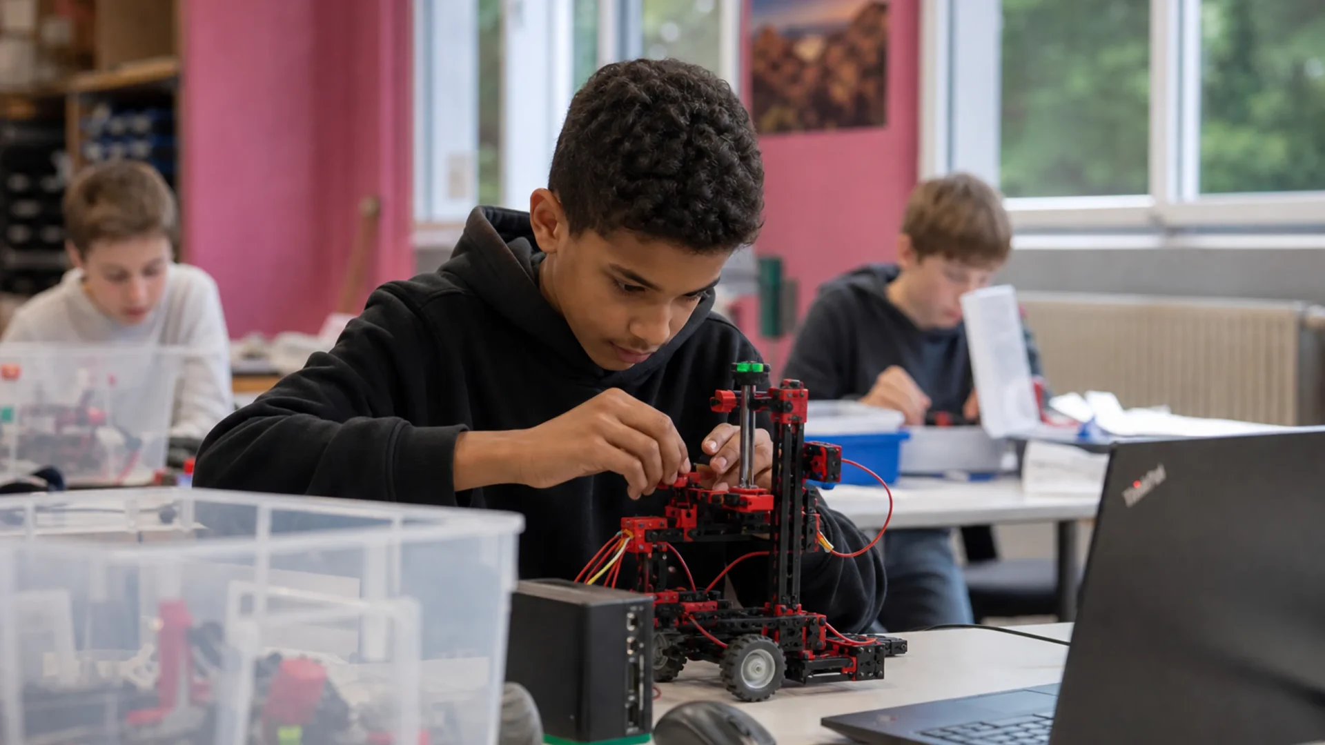 RoboLab-AG: Roboter bauen und programmieren in Karlsruhe