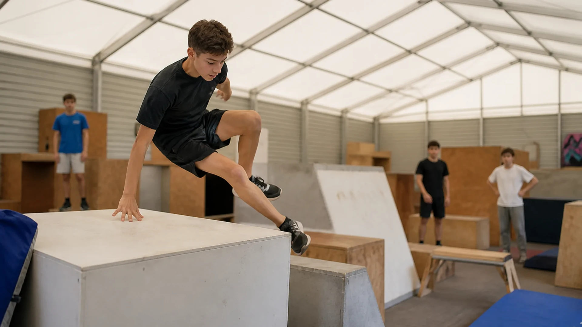 NCO Parkour-Kurs für Jugendliche