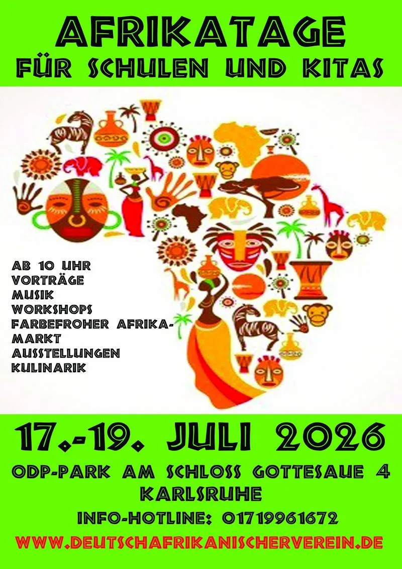 Afrikatage für Schulen und Kitas im Otto-Dullenkopf-Park