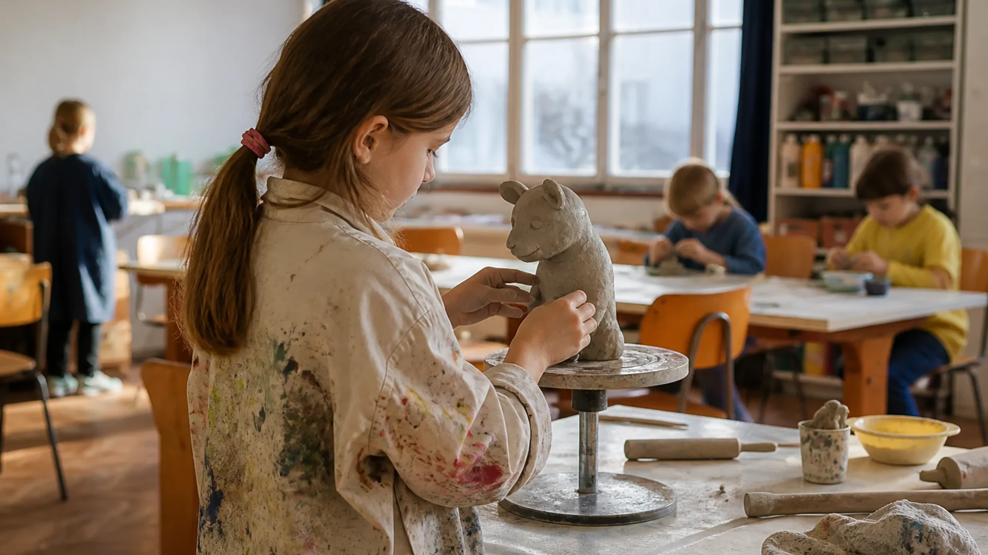 Ferienspaß-Woche Kindermalwerkstatt in Karlsruhe