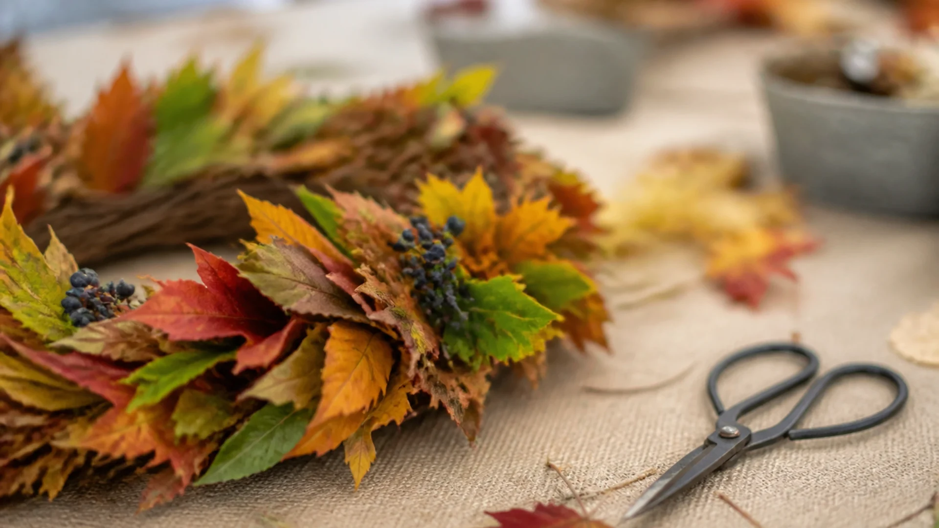 Kreative Herbstwerkstatt in Durlach
