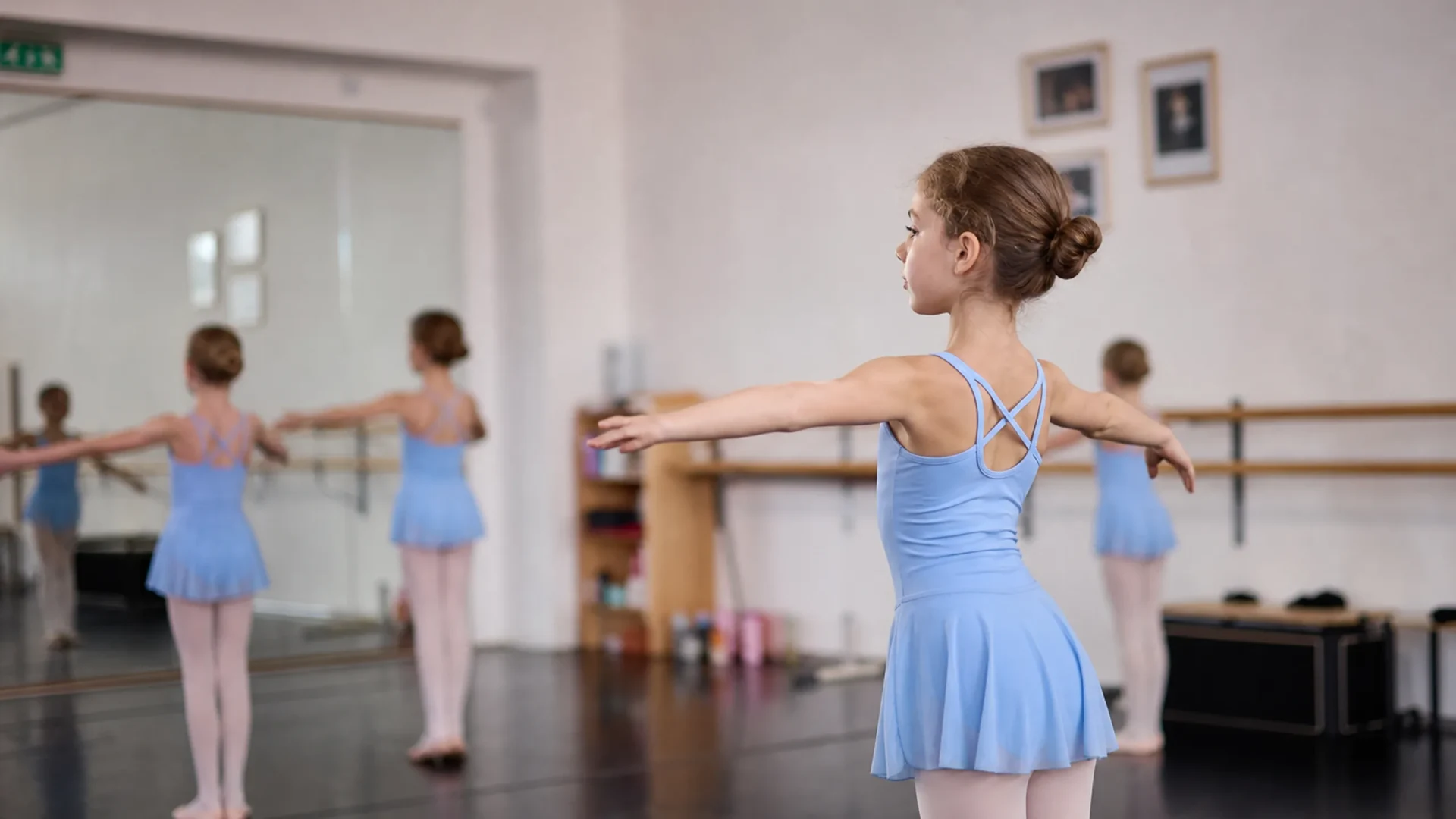 Kinderballett in der Ballettschule Corpus Berghausen